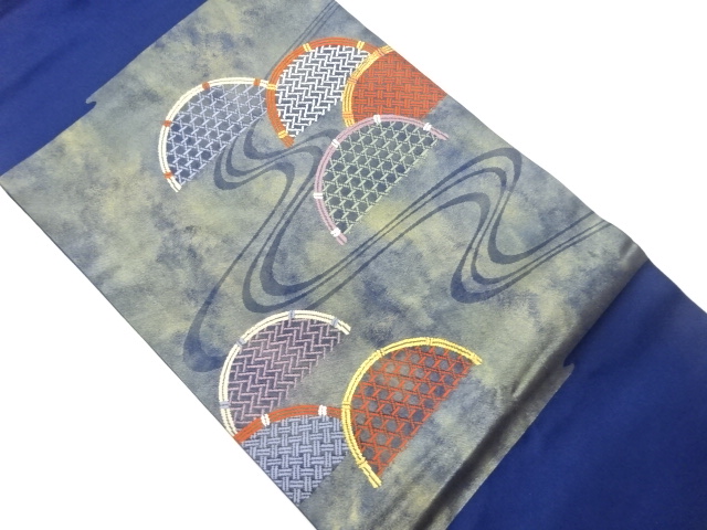 JAPANESE NAGOYA OBI / WOVEN STREAM